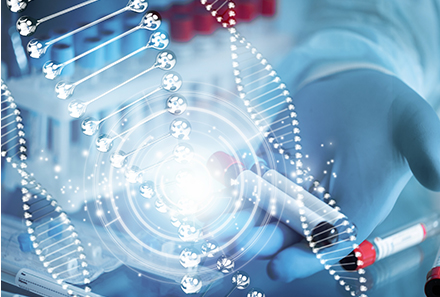 doctor offers regenerative medicine replacing, or regenerating damaged or diseased tissues